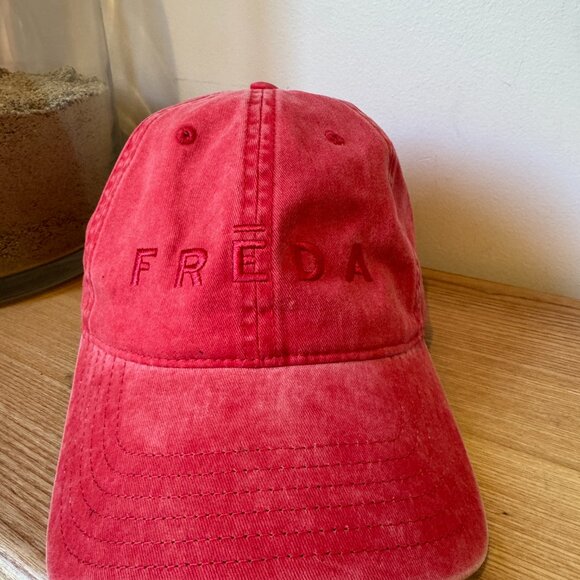 Freda Salvador Red Baseball Hat - Picture 3 of 7